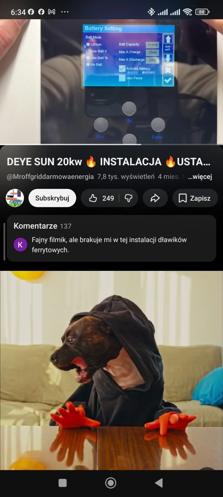 Instalacja elektryczna garaz Dabcze